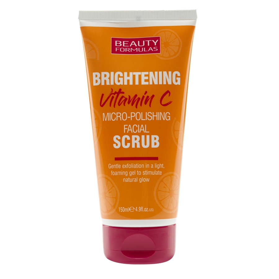 BEAUTY FORMULAS Rozjasňující pleťový scrub s vitamínem C, 150 ml