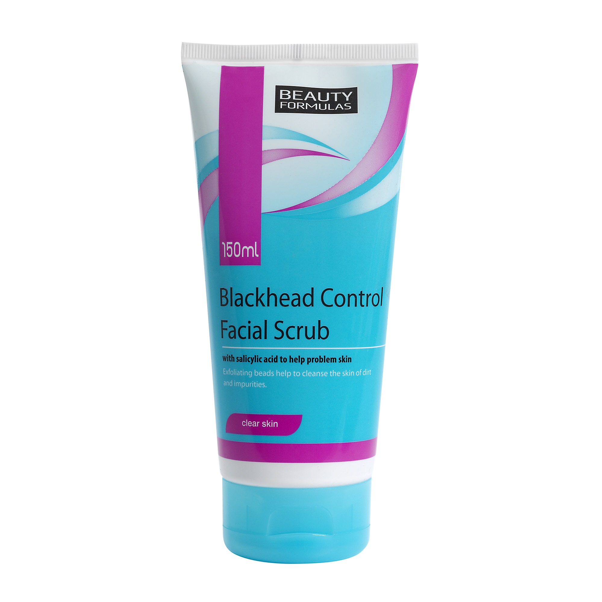 BEAUTY FORMULAS Pleťový scrub proti černým tečkám, 150 ml