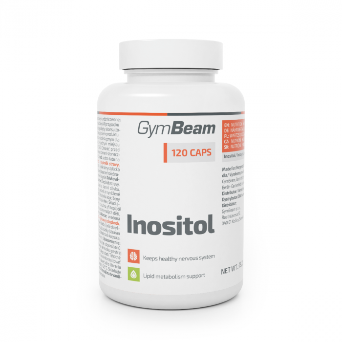 GymBeam Inositol (vitamín B8), 120 kaps.