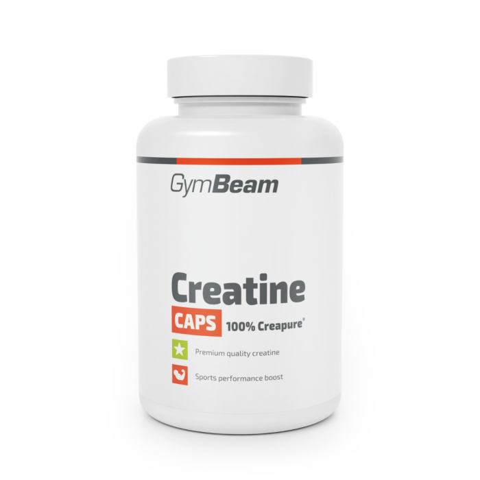 GymBeam Creatine CAPS 100% Creapure 120 kapslí
