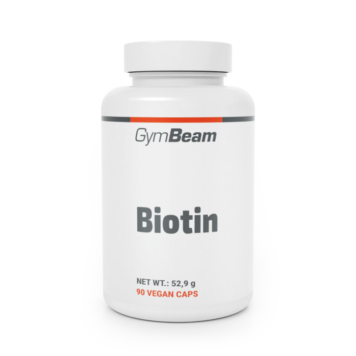 GymBeam D-Biotin (Vitamín B7), 90 kaps.