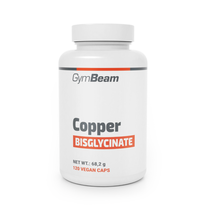 GymBeam Bisglycinát měďnatý, 120 kaps.