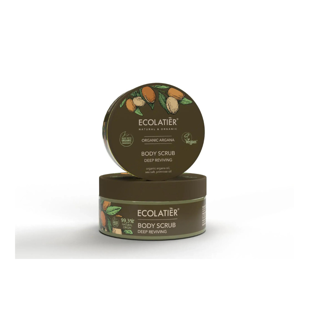 Ecolatier Hluboce vyživující tělový peeling Organic Argana, 300g