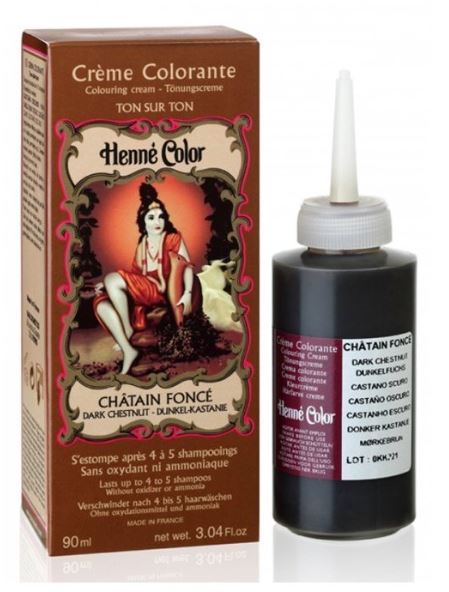 Henné Color Tónovací přeliv Tmavý kaštan, 90ml