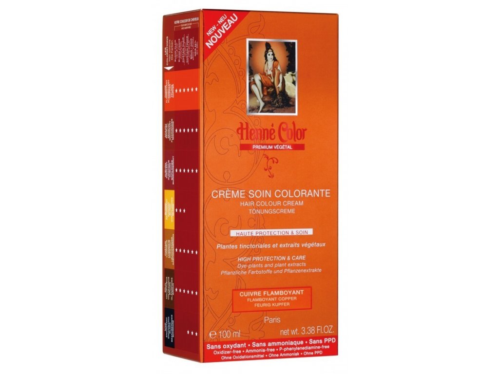 Henné Color Premium Végétal Tónovací přeliv Měděná, 100ml