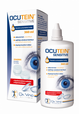 Da Vinci Academia Ocutein SENSITIVE roztok na kontaktní čočky, 360ml