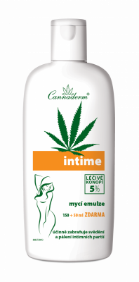 Cannaderm Intime mycí emulze, 150+50ml