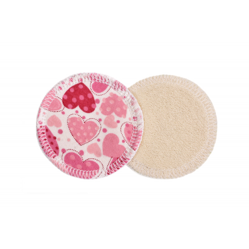 T-TOMI Odličovací tampony, sada peeling týden COLOUR + prací sáček