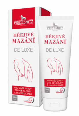 Priessnitz Hřejivé mazání DeLuxe, 200ml