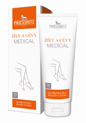 Priessnitz Žíly a cévy Medical, 125 ml