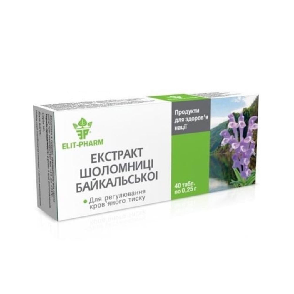 Elit Pharm Šišák bajkalský extrakt, 80 tablet