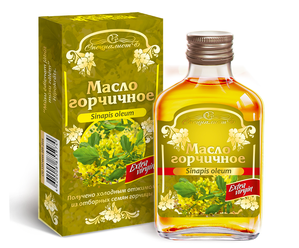 Specialist 100% hořčičný olej lisovaný za studena, 100 ml