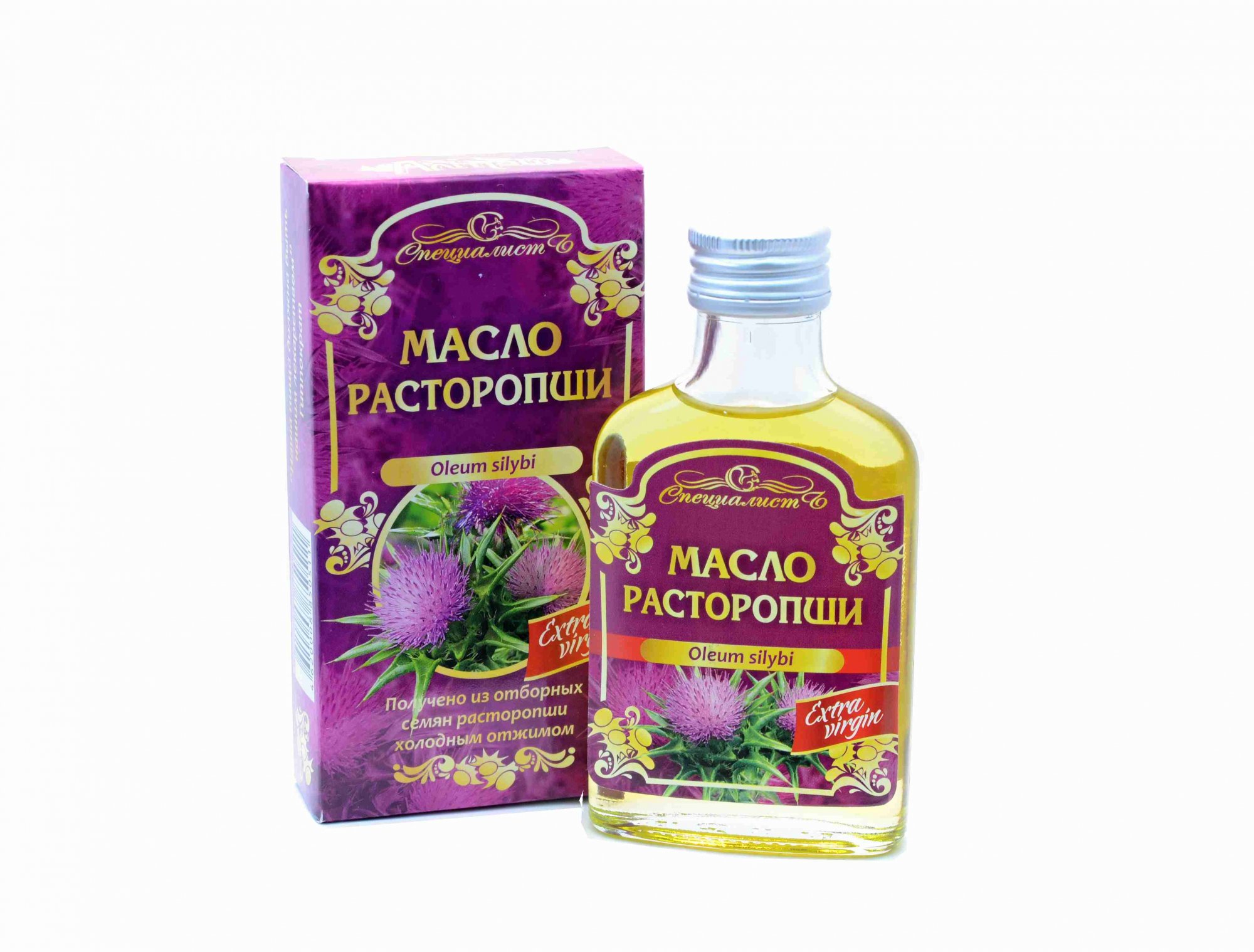Specialist 100% Olej ze semen ostropestřce mariánského, za studena lisovaný, panenský, 250ml