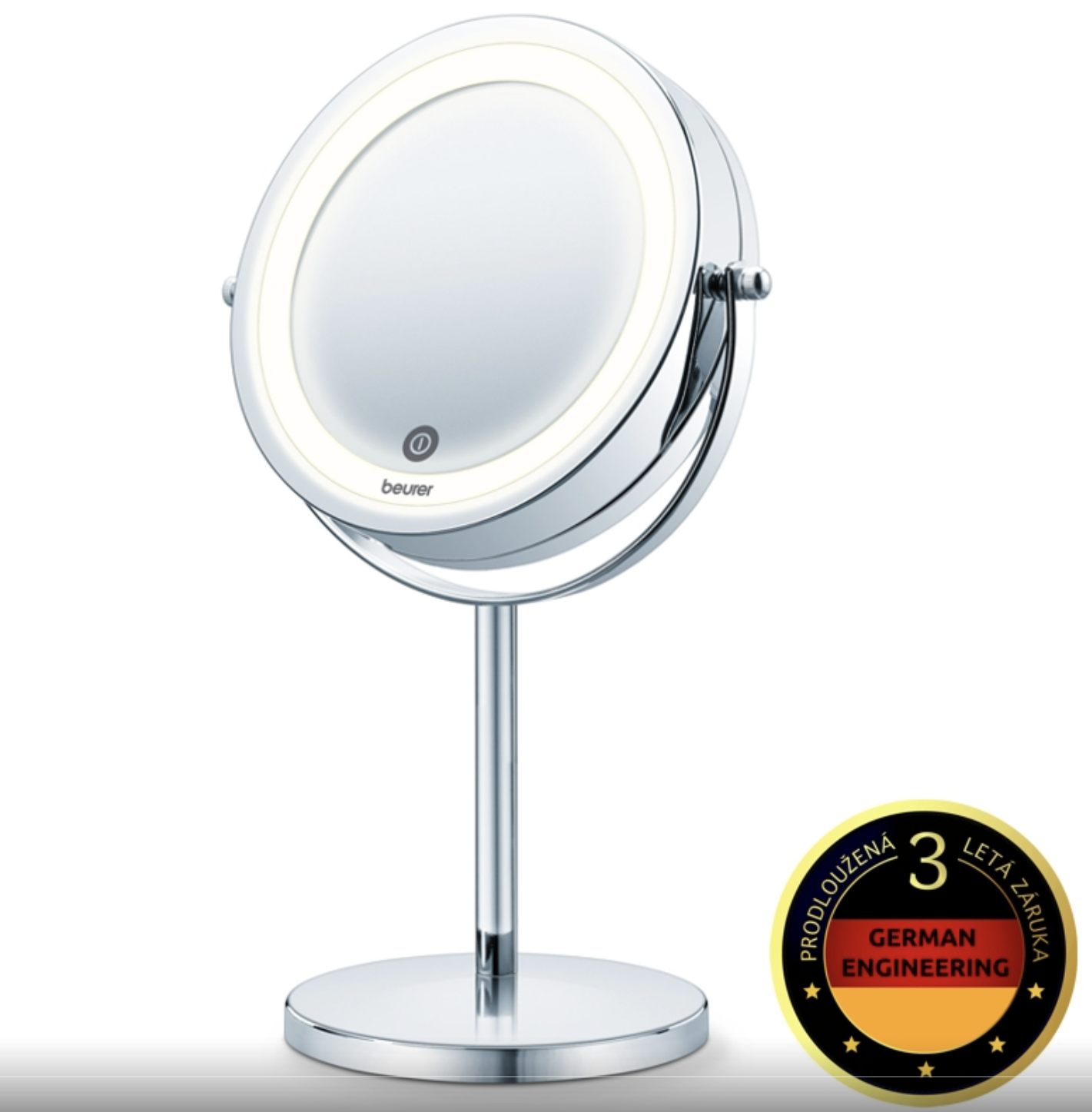 BEURER Kosmetické zrcátko BS55 stolní LED normální/7x zvětšení