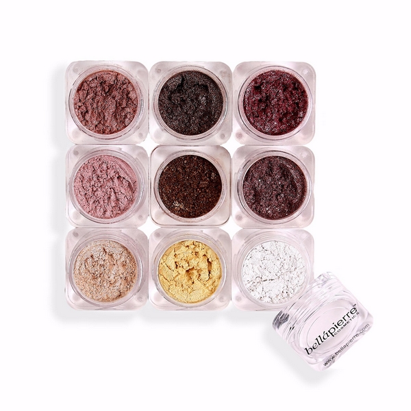 BELLÁPIERRE Sada 9 Shimmer prášků Odstín 10 - Serenity