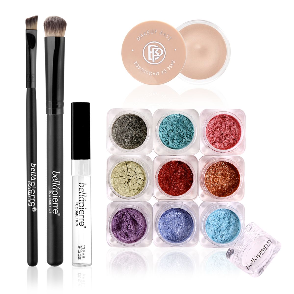 Bellápierre Sada na líčení 9 Stack Shimmer Kit - Fabulous