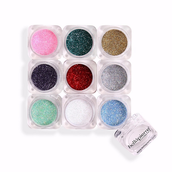 BELLÁPIERRE Sada 9 Shimmer prášků Odstín 05 - Glamour