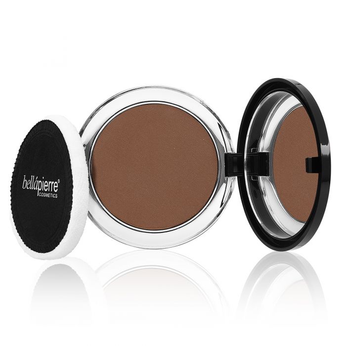 BELLÁPIERRE Kompaktní minerální make-up 5v1 Odstín 10 - Double Cocoa, 10g