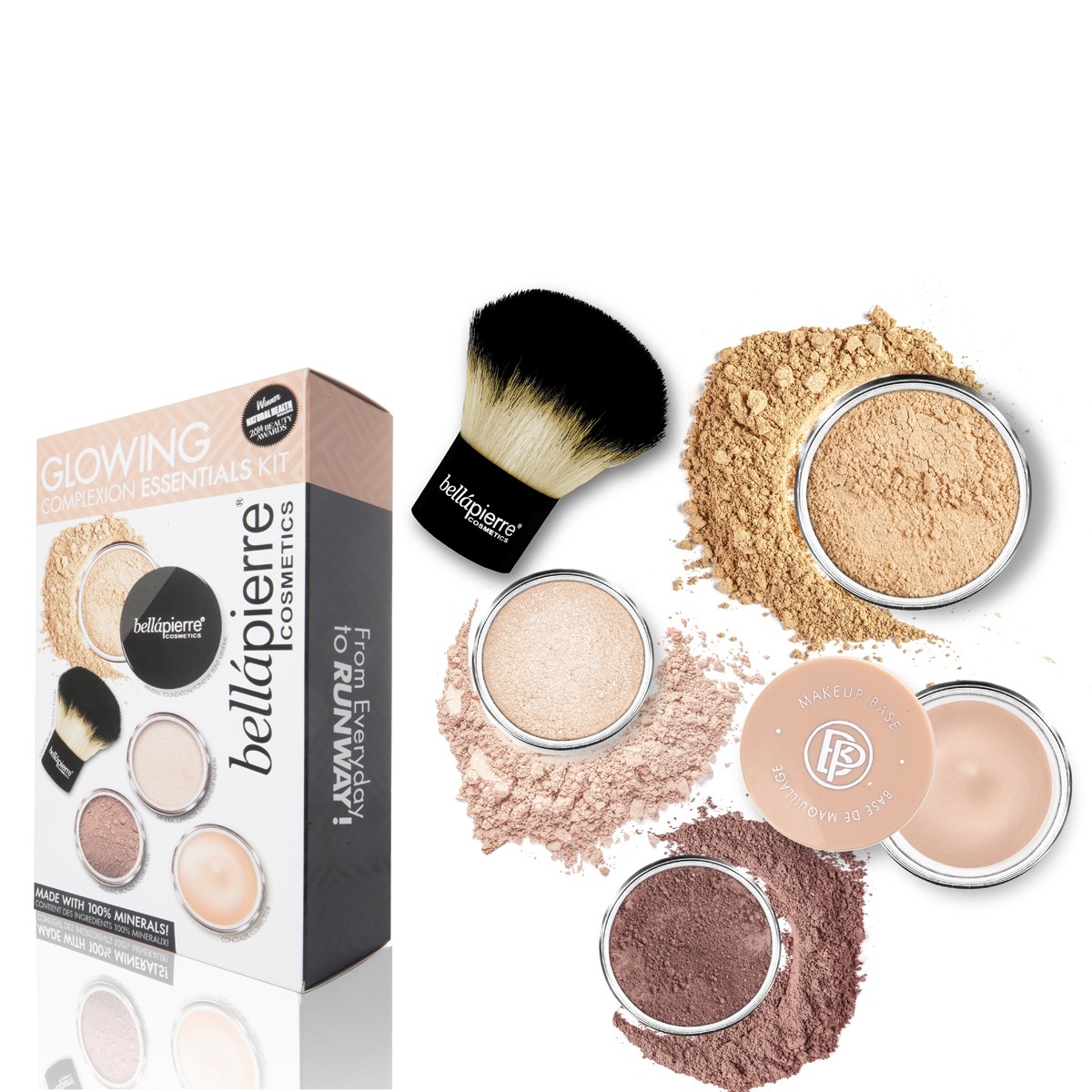 BELLÁPIERRE Sada pro rozjasnění tváře Odstín Medium - Střední