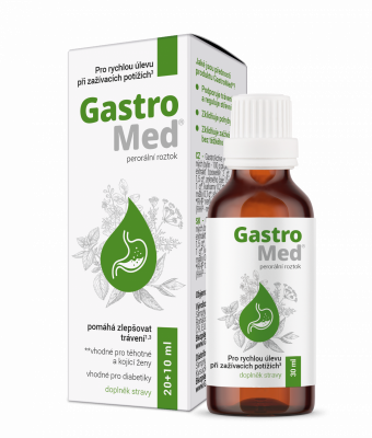 GastroMed na zažívací potíže, 20+10 ml