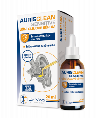 Da Vinci Academia AurisClean Sensitive ušní olejové sérum, 20ml