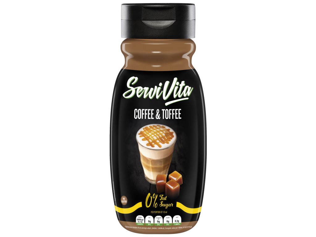 ServiVita Servivita, Lahodný sirup s příchutí kávy a karamelu, 320 ml
