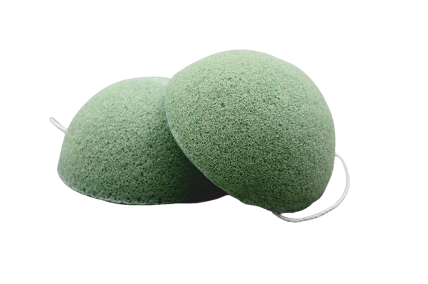 Konjac Konjaková houbička s extraktem ze zeleného čaje, 1 ks Tvar: Klasik