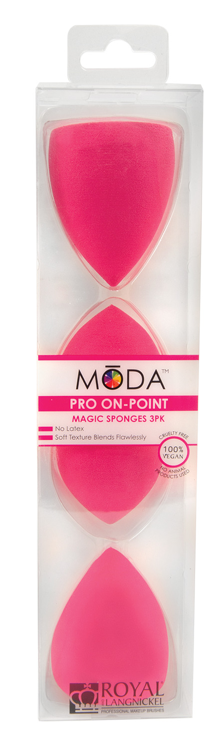 Royal & Langnickel MODA MAGIC SPONGES Houbičky na make-up, 3 ks