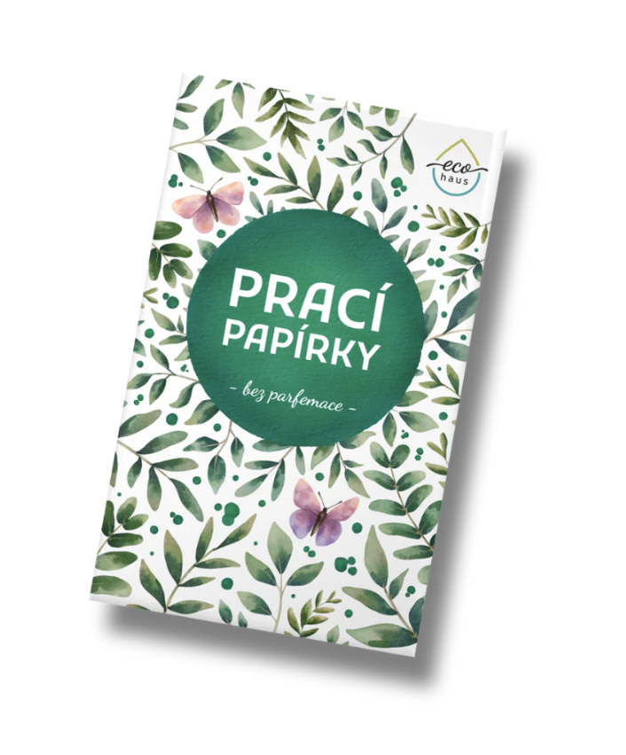 EcoHaus prací papírky, Bez parfemace, 5ks