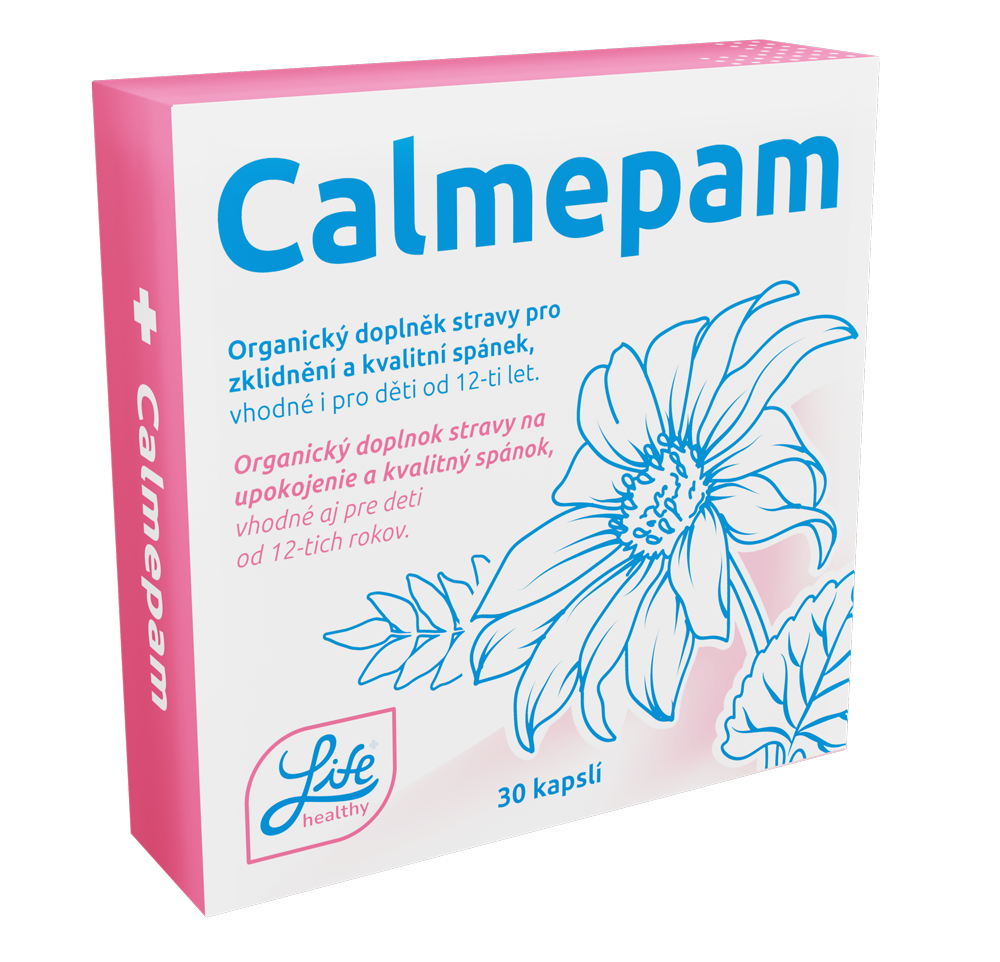 EasyLife Healthy Life Calmepan pro klidný spánek, 30 kapslí