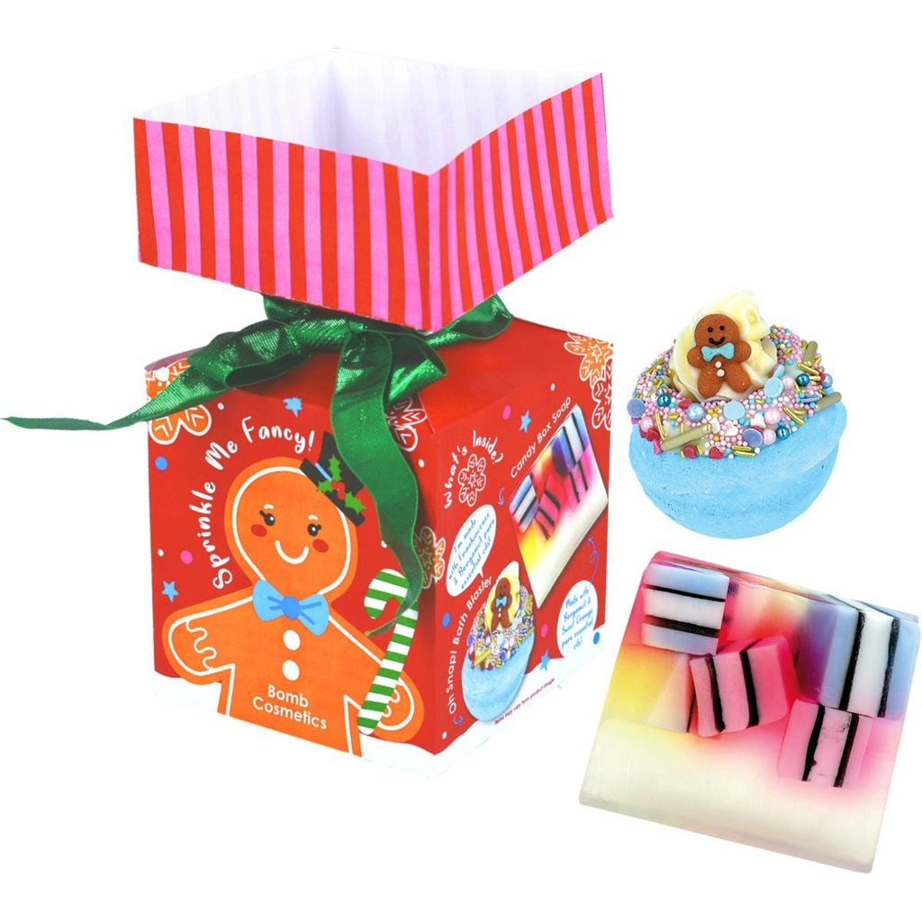 Bomb Cosmetics Dárková sada Sprinkle Me Fancy mini cracker