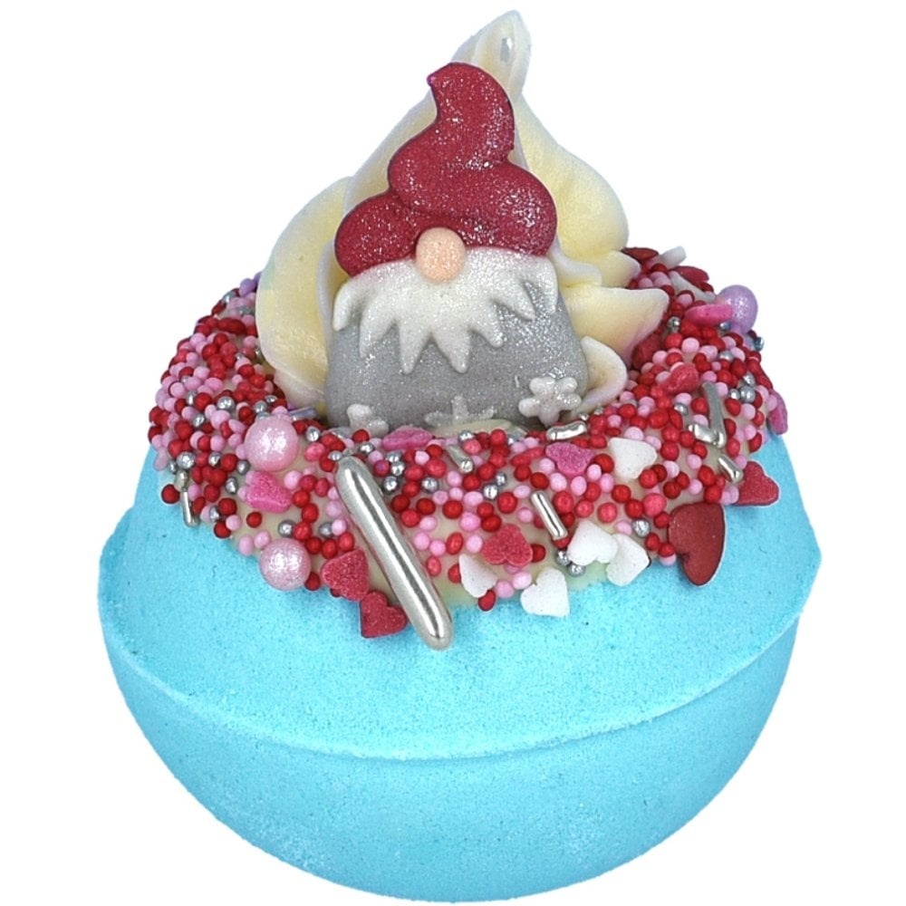 Bomb Cosmetics Šumivá koule The Christmas Gonk, 160 g