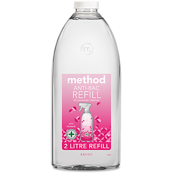 METHOD antibac univ. čistič 2L Rebarbora
