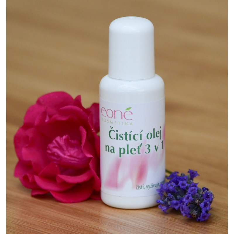 Eoné kosmetika s.r.o. Eoné ČISTÍCÍ OLEJ NA PLEŤ 3v1, 50ml Balení/objem: 50 ml