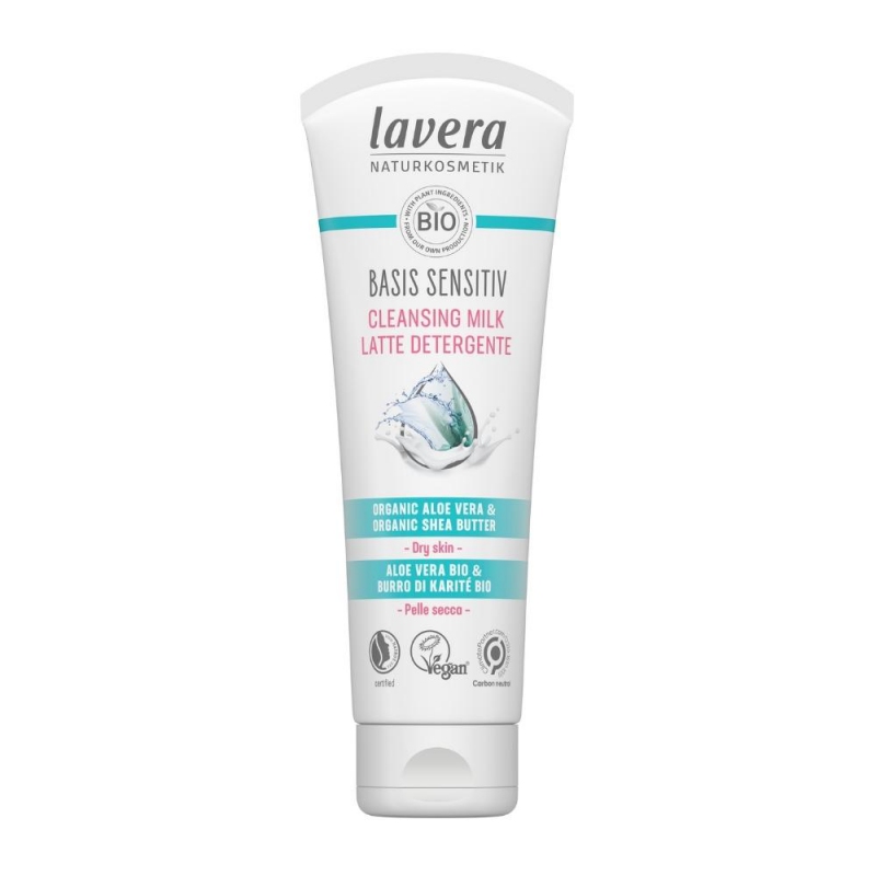 lavera Basis Sensitiv Čisticí pleťové mléko 125 ml