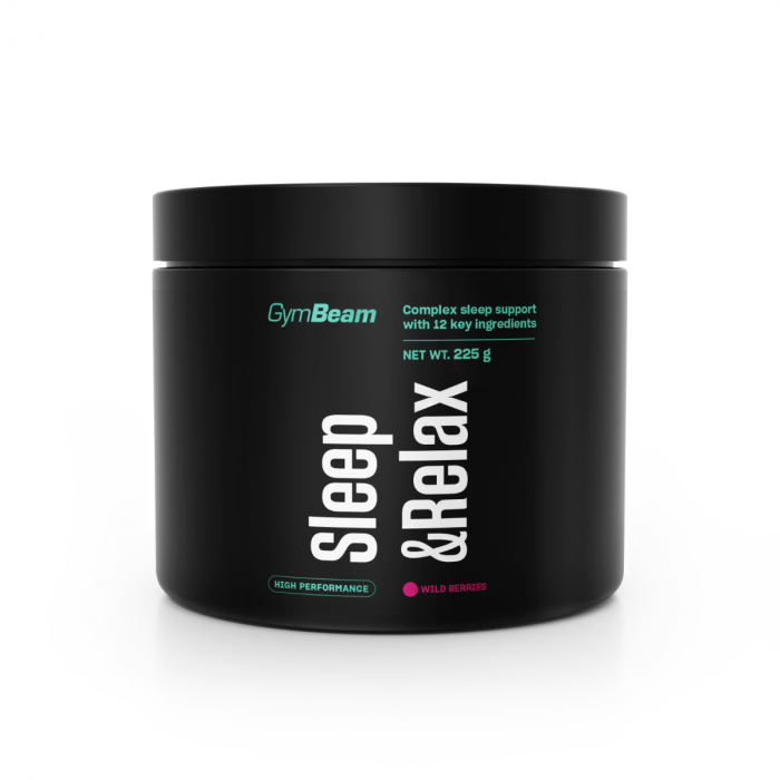 GymBeam Sleep & Relax, 225 g Příchuť: lesní ovoce