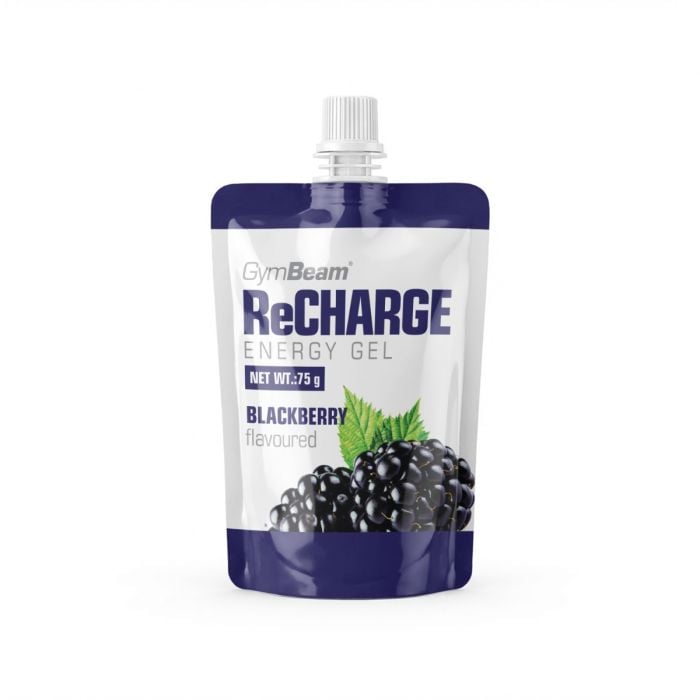 GymBeam ReCharge Gel, 75 g Příchuť: zelené jablko