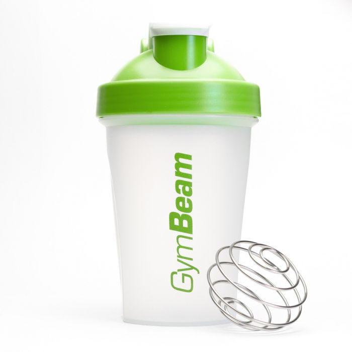 GymBeam Šejkr Blend Bottle průsvitně-zelený 400 ml