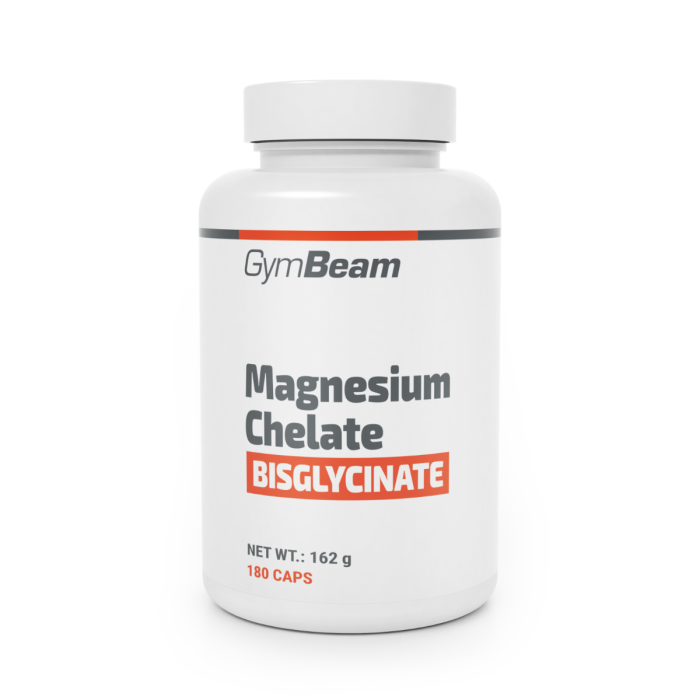 GymBeam Hořčík chelát bisglycinát 180 kapslí