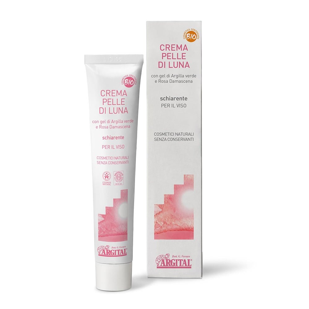 Argital Rozjasňující krém Pelle di Luna se zeleným jílem, 30 ml