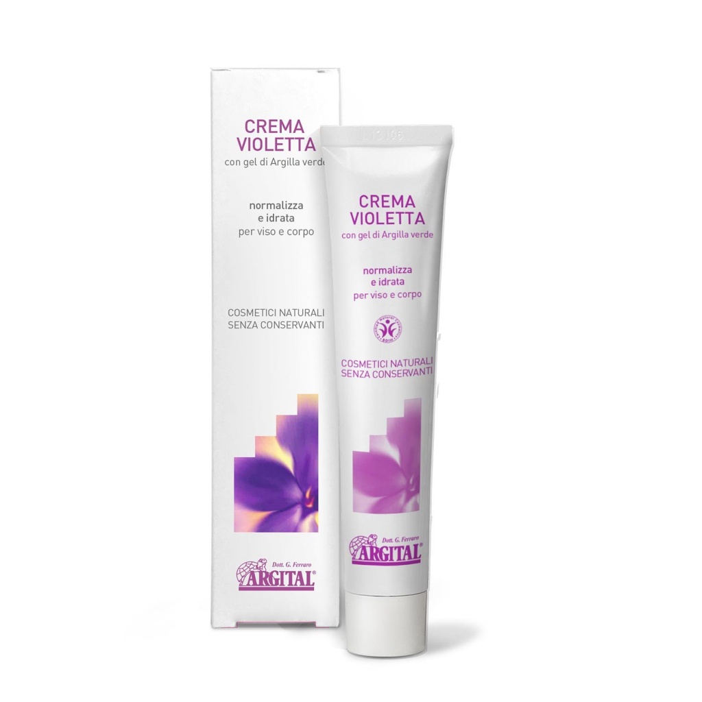 Argital Vyrovnávací krém s violkou a zeleným jílem, 50 ml