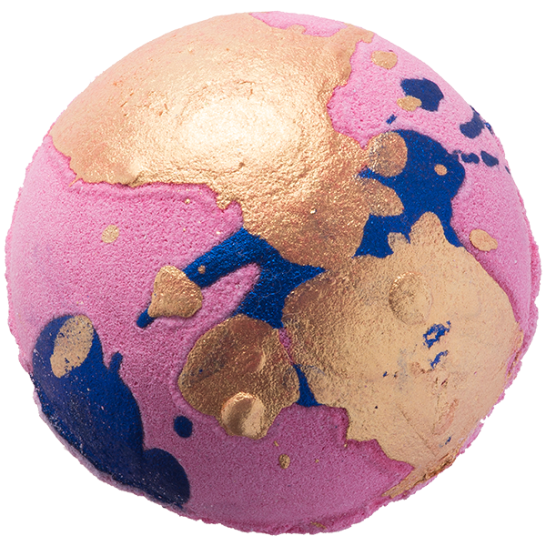 Bomb Cosmetics Šumivá koule Gold of Pleasure, 160 g