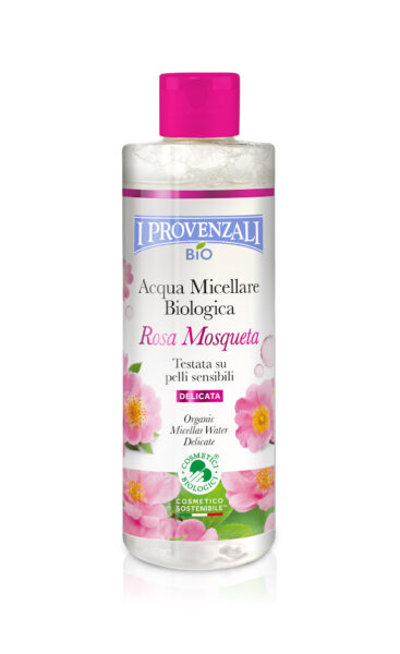 I Provenzali BIO micelární voda Rosa, 400 ml