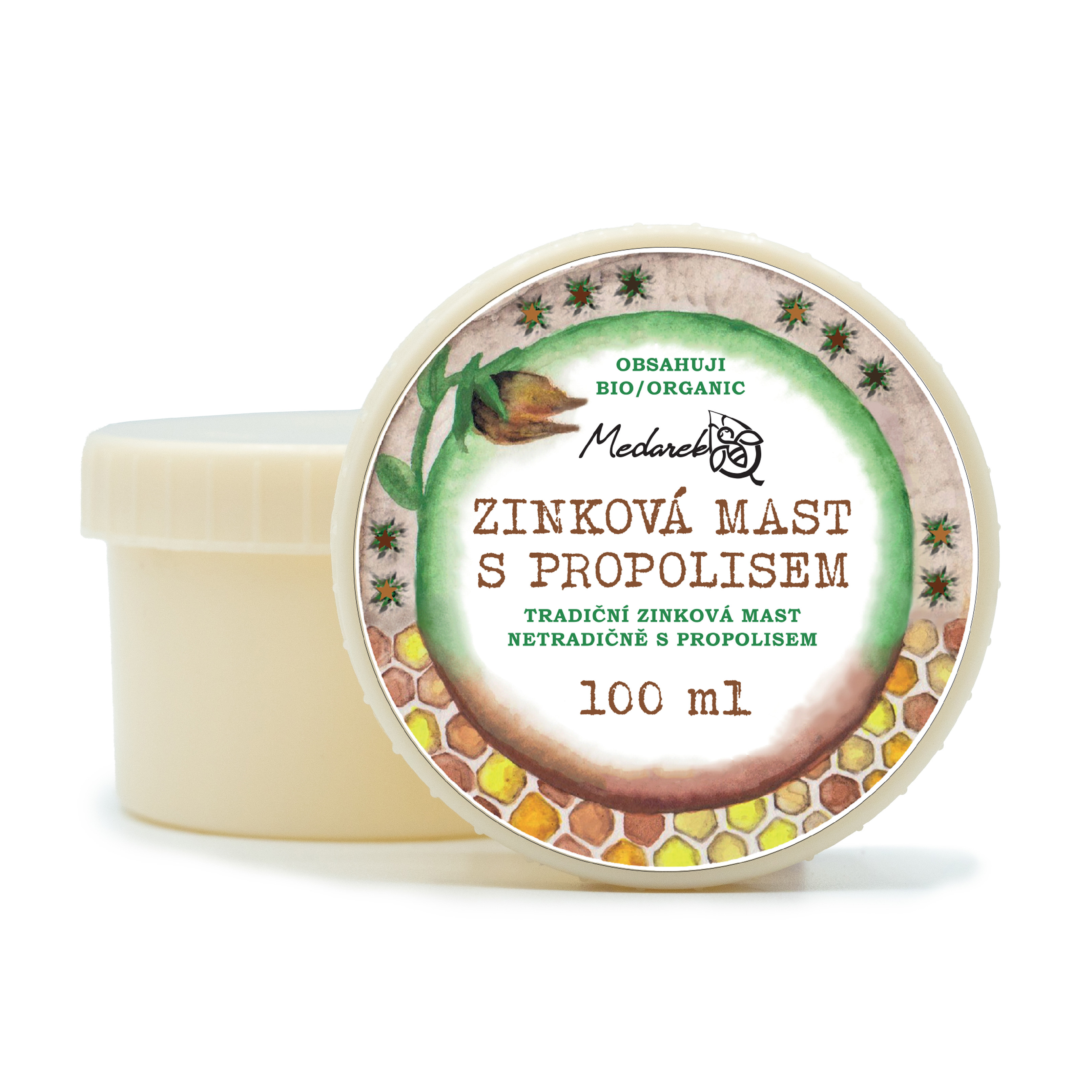 Medárek Medarek Zinková mast s propolisem Objem:: 100 ml