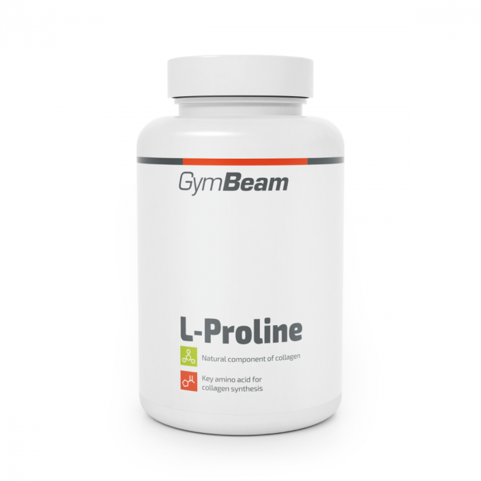 GymBeam L-Prolin, 90 kaps.