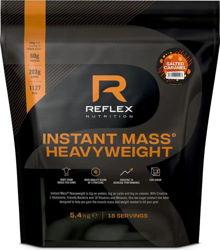 Reflex Nutrition Instant Mass Heavy Weight Gainer 5400 g Příchuť: Salted Caramel
