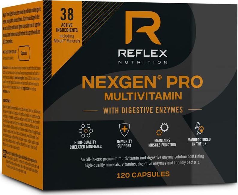 Nexgen® PRO (s Enzymy) - 120kapslí (REFLEX NUTRITION) REF1
