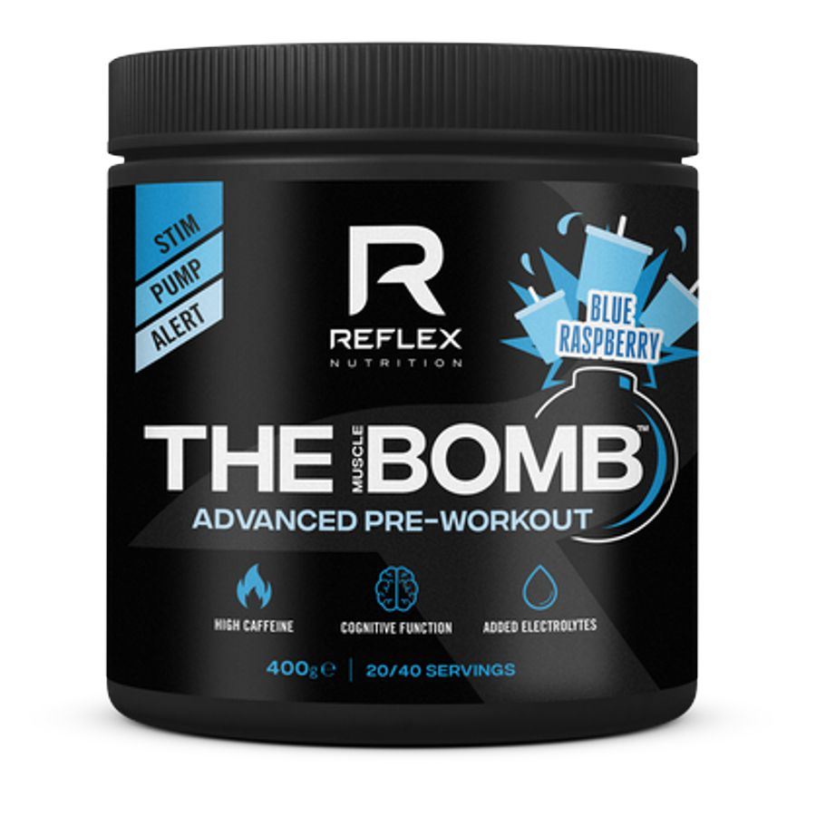 Reflex Nutrition Reflex The Muscle BOMB, 400 g Varianta: The Muscle BOMB 400g blue raspberry