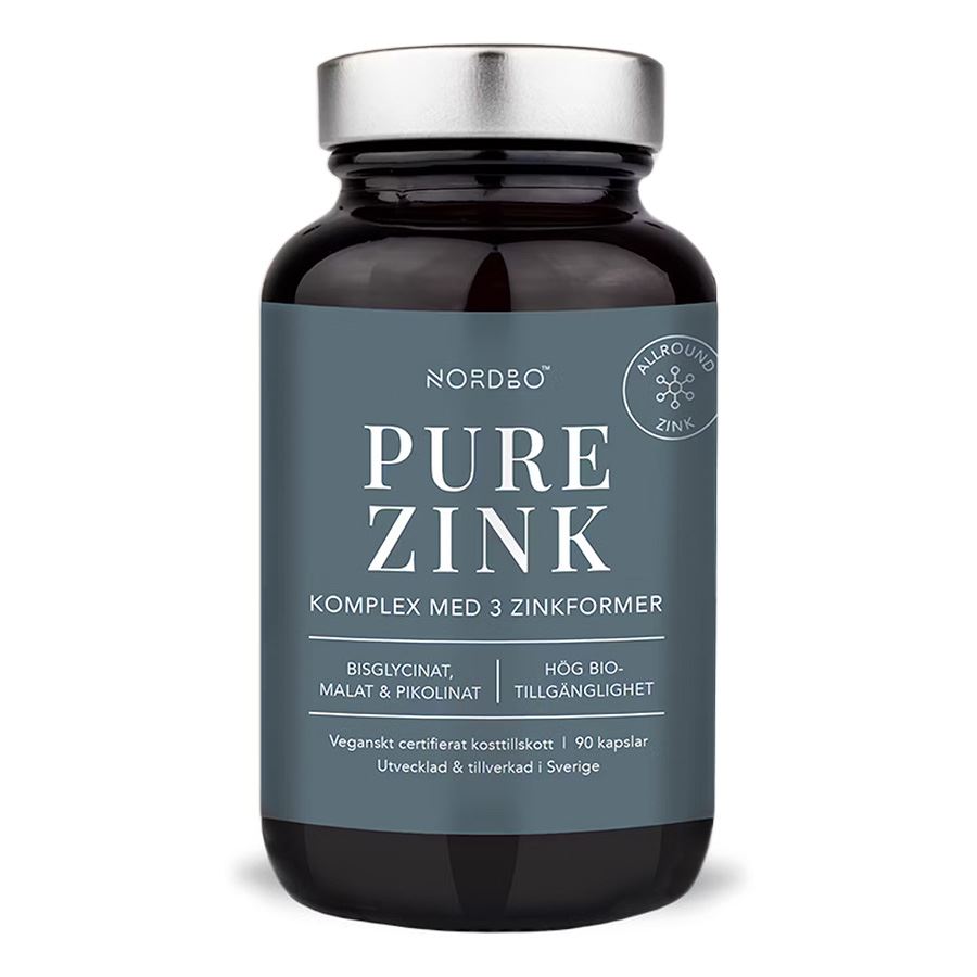 Nordbo Zink Pure 90 kapslí