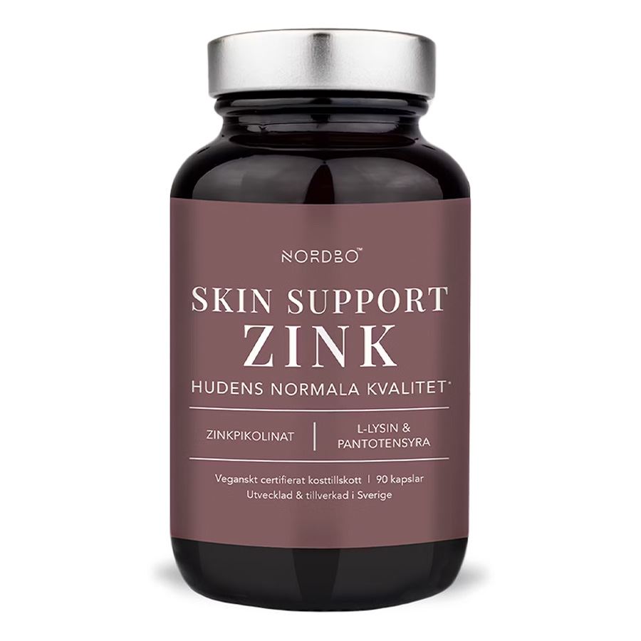 Nordbo Zink Skin Support, 90 ks
